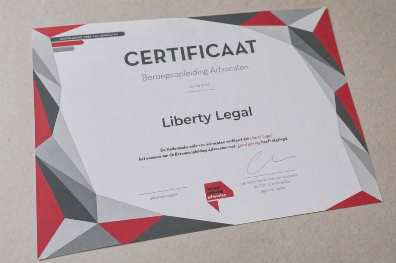 National / Local Bar Association Certificates